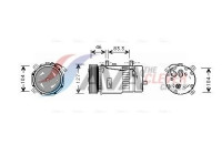 Compressor, air conditioning