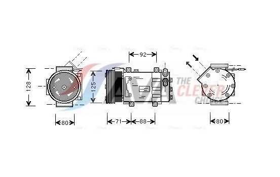 Compressor, air conditioning