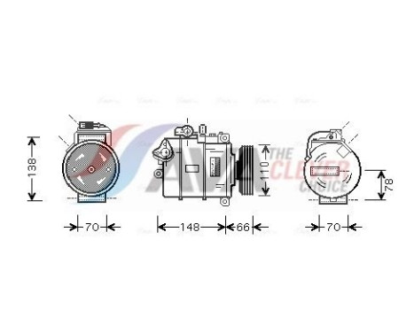 Compressor, air conditioning