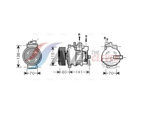Compressor, air conditioning