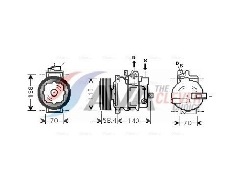 Compressor, air conditioning