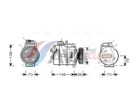 Compressor, air conditioning