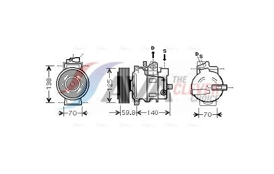 Compressor, air conditioning