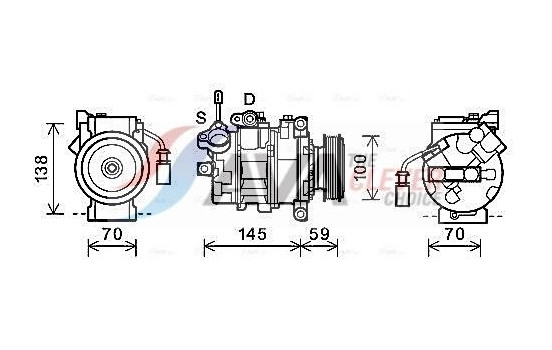 Compressor, air conditioning