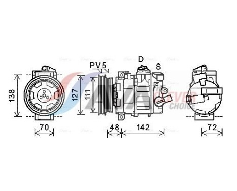 Compressor, air conditioning