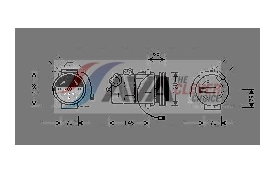 Compressor, air conditioning