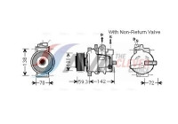 Compressor, air conditioning