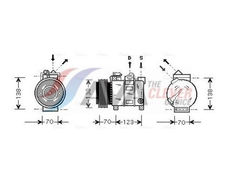 Compressor, air conditioning