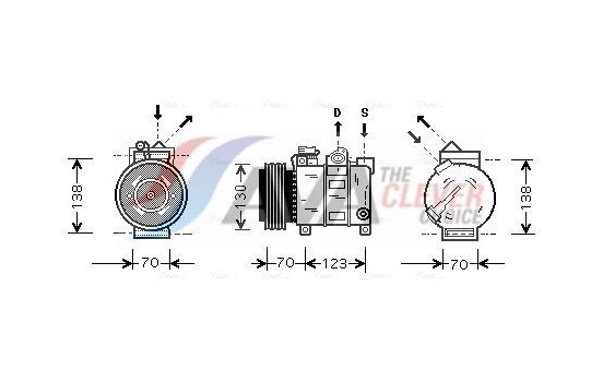 Compressor, air conditioning