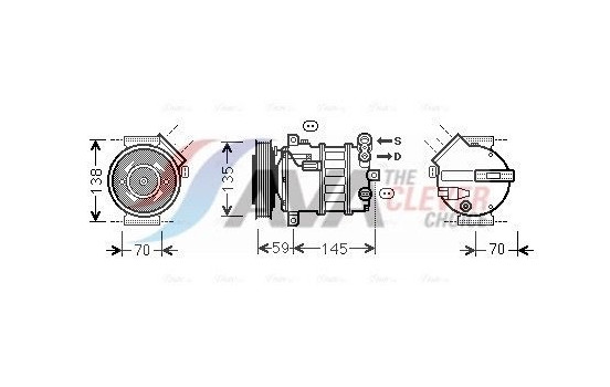 Compressor, air conditioning