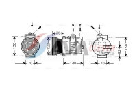 Compressor, air conditioning