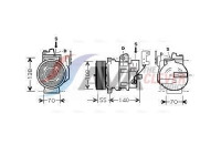 Compressor, air conditioning