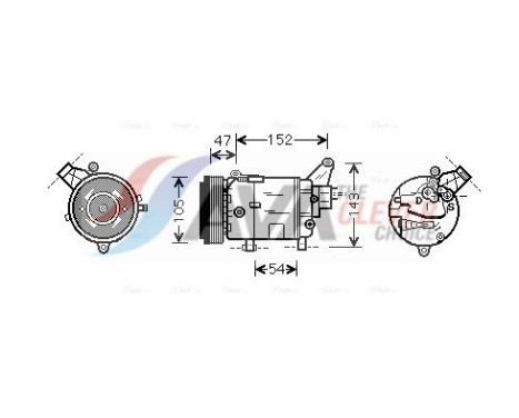 Compressor, air conditioning