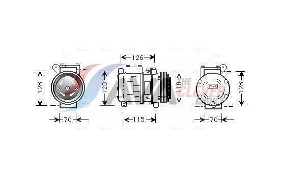 Compressor, air conditioning