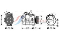 Compressor, air conditioning