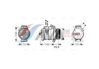 Compressor, air conditioning