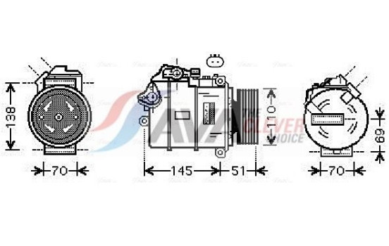Compressor, air conditioning
