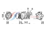 Compressor, air conditioning
