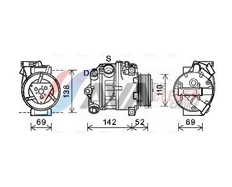 Compressor, air conditioning