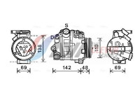 Compressor, air conditioning
