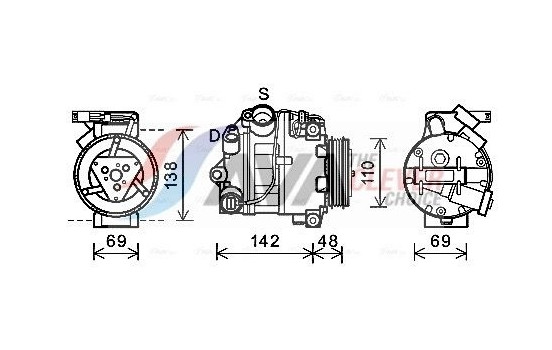 Compressor, air conditioning