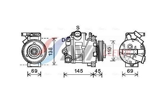 Compressor, air conditioning