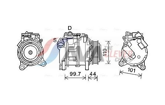 Compressor, air conditioning