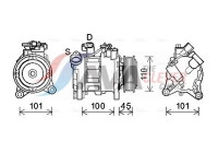 Compressor, air conditioning