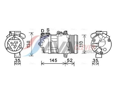 Compressor, air conditioning