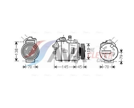Compressor, air conditioning