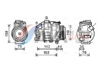Compressor, air conditioning