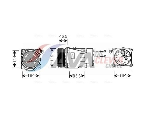 Compressor, air conditioning
