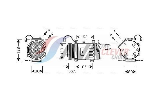 Compressor, air conditioning