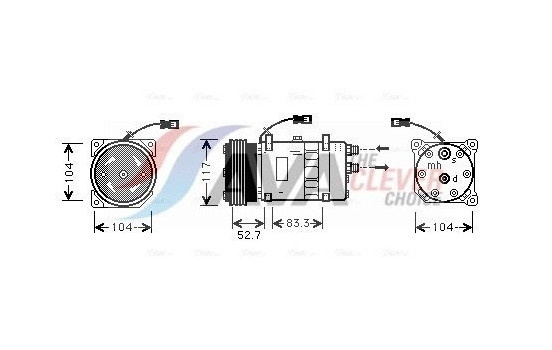 Compressor, air conditioning