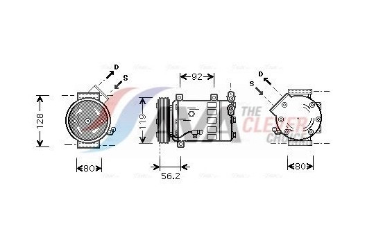 Compressor, air conditioning