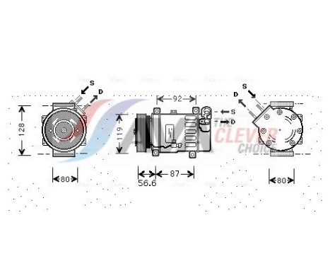 Compressor, air conditioning