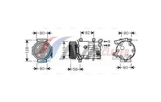 Compressor, air conditioning