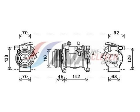 Compressor, air conditioning
