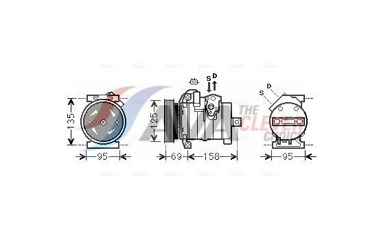 Compressor, air conditioning