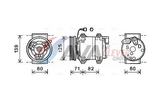 Compressor, air conditioning