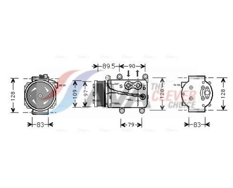 Compressor, air conditioning