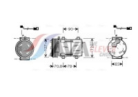 Compressor, air conditioning