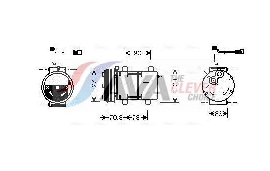 Compressor, air conditioning
