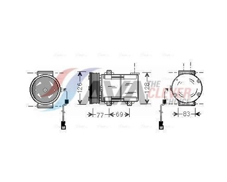Compressor, air conditioning