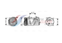 Compressor, air conditioning