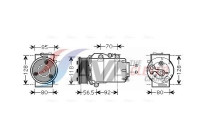 Compressor, air conditioning