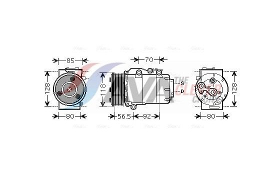 Compressor, air conditioning