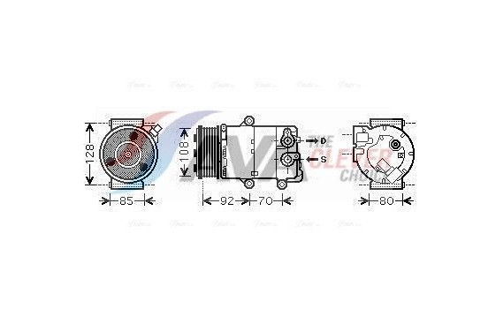 Compressor, air conditioning