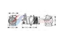 Compressor, air conditioning