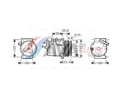 Compressor, air conditioning